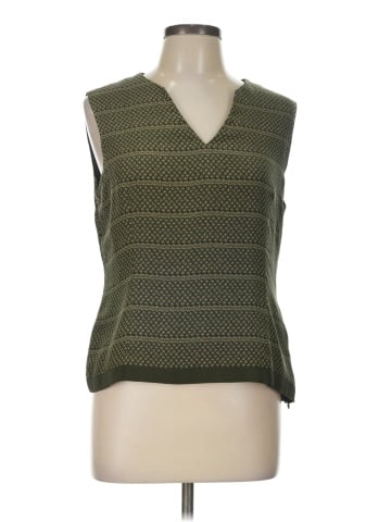 Jones Wear Sleeveless Silk Top (view 1)