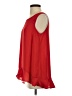 Signature 100% Polyester Red Sleeveless Blouse Size M - photo 5