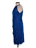 David's Bridal 100% Polyester Blue Cocktail Dress Size 2 - photo 5