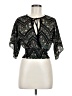 Miley + Molly Black 3/4 Sleeve Blouse Size S - photo 1