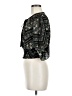 Miley + Molly Black 3/4 Sleeve Blouse Size S - photo 5