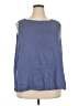 Eileen Fisher Blue Sleeveless Blouse Size 3X - photo 1