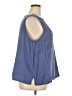 Eileen Fisher Blue Sleeveless Blouse Size 3X - photo 4