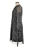 MSK 100% Polyester Polka Dots Black Casual Dress Size 10 - photo 5