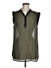 a.n.a. A New Approach 100% Polyester Green Sleeveless Blouse Size M - photo 1