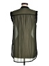 a.n.a. A New Approach 100% Polyester Green Sleeveless Blouse Size M - photo 2