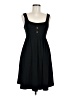 Shein Solid Black Casual Dress Size 4 - photo 1
