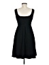 Shein Solid Black Casual Dress Size 4 - photo 2