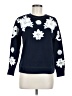 Victoria Beckham for Target Floral Blue Pullover Sweater Size XS - photo 1
