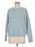 Vero Moda Solid Blue Pullover Sweater Size M - photo 1