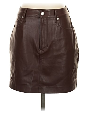 Express Faux Leather Skirt (view 1)