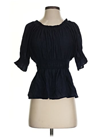 NANETTE Nanette Lepore Short Sleeve Blouse (view 1)