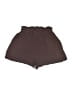 showpo Solid Brown Shorts Size 2 - photo 2