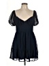 Miami 100% Polyester Blue Cocktail Dress Size L - photo 1