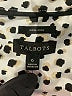 Talbots Animal Print Ivory Long Sleeve Blouse Size 6 - photo 7