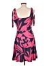 Nine Britton Graphic Pink Cocktail Dress Size L - photo 2