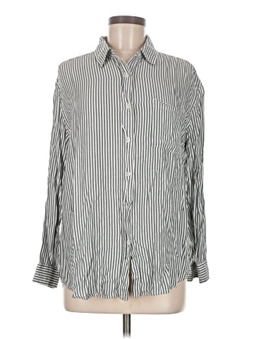 7 For All Mankind Long Sleeve Button-Down Shirt (view 1)