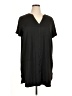 Ekouaer Black Short Sleeve Blouse Size XL - photo 1