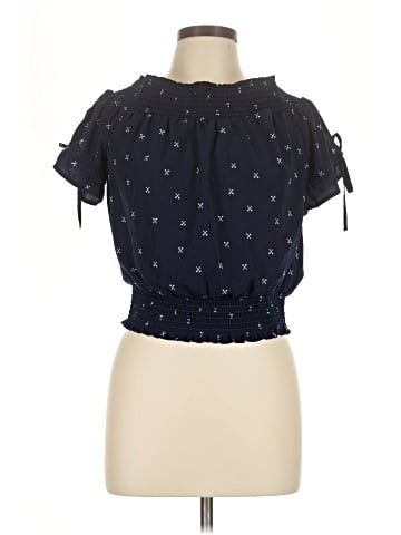E&M Collection Short Sleeve Blouse (view 1)
