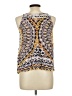 One September 100% Rayon Yellow Sleeveless Blouse Size L - photo 2