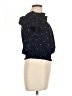 E&M Collection Black Short Sleeve Blouse Size L - photo 4