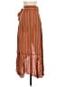 Leith 100% Rayon Stripes Brown Casual Skirt Size XS - photo 2