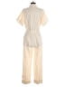 Universal Thread Solid Ivory Jumpsuit Size 4 - photo 2