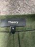 Theory 100% Wool Green Wool Pants Size 18 - photo 4