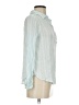 ABound 100% Rayon Stripes Blue Long Sleeve Button-Down Shirt Size XS - photo 4