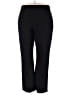 212 Collection Solid Black Active Pants Size 18 - photo 1