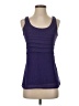 Express 100% Rayon Purple Sleeveless Top Size S - photo 1