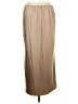 Old Navy 100% Polyester Solid Tan Casual Skirt Size L - photo 2