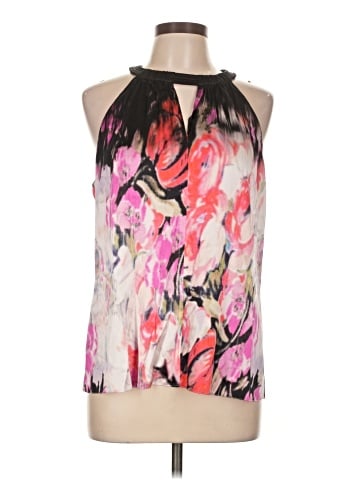 Elie Tahari Sleeveless Silk Top (view 1)