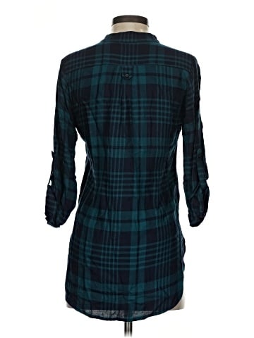 Fun2Fun 3/4 Sleeve Button-Down Shirt (view 2)