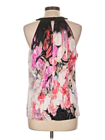 Elie Tahari Sleeveless Silk Top (view 2)