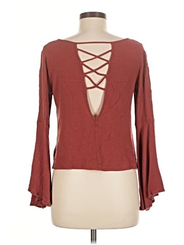 Charlotte Russe Long Sleeve Top (view 2)
