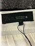 Zara 100% Polyester Ivory Formal Skirt Size S - photo 4