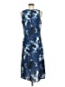 West Loop Tie-dye Blue Casual Dress Size M - photo 2