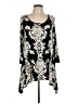 Fever Black 3/4 Sleeve Blouse Size L - photo 1