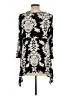 Fever Black 3/4 Sleeve Blouse Size L - photo 2