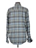George Plaid Gray Long Sleeve Button-Down Shirt Size M - photo 2