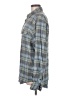 George Plaid Gray Long Sleeve Button-Down Shirt Size M - photo 5