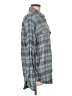 George Plaid Gray Long Sleeve Button-Down Shirt Size M - photo 4