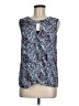 41Hawthorn 100% Polyester Blue Sleeveless Blouse Size M - photo 1