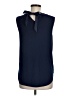 41Hawthorn 100% Polyester Blue Sleeveless Blouse Size M - photo 2