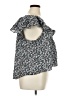 Universal Thread Black Short Sleeve Blouse Size XL - photo 4