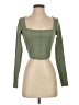 Windsor Green Long Sleeve Top Size S - photo 1