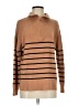 Mud Pie Stripes Tan Pullover Sweater Size S - photo 1