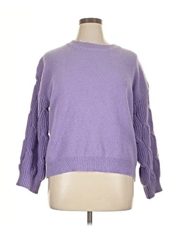 Shein Curve Pullover Sweater (view 1)