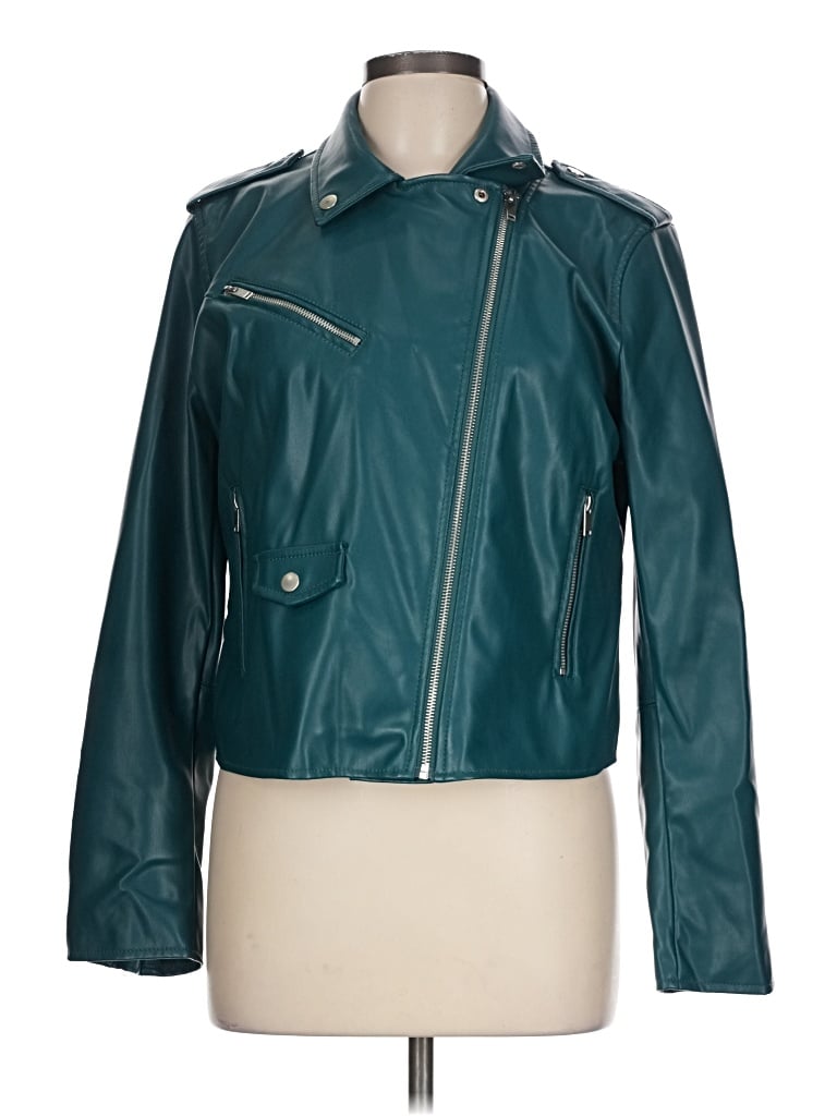 Pre-owned Nine West Jacket In Teal